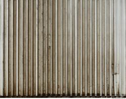 Dirty Corrugated Plates Metal